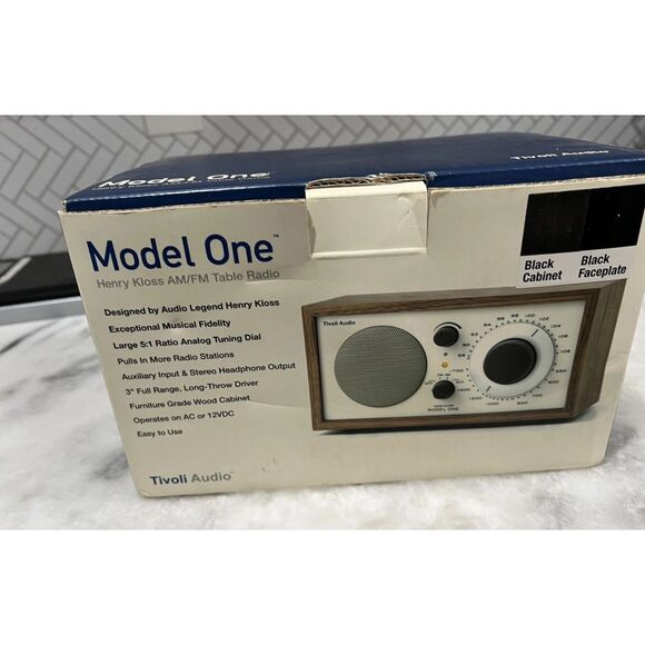 Tivoli Audio Model One AM/FM Radio M1BBS Black Cabinet - Tested - Picture 3 of 6